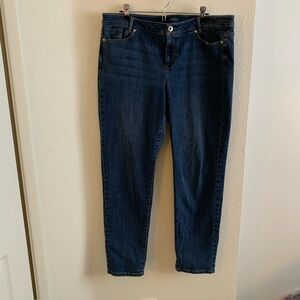 JJill denim weekender straight leg. Size 16